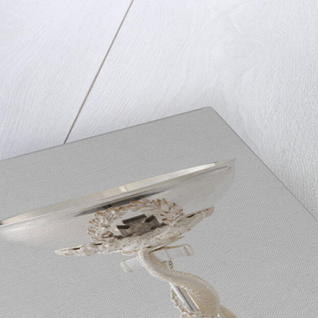 Silver goblet of Association 'The Metal Cross' by J.M. van Kempen & Zoon