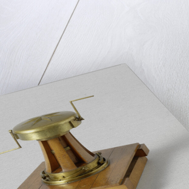 Model of a winch spindle by Anonymous