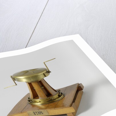 Model of a winch spindle by Anonymous