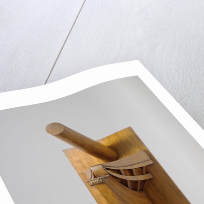 Model of a figurehead by Rijkswerf Vlissingen