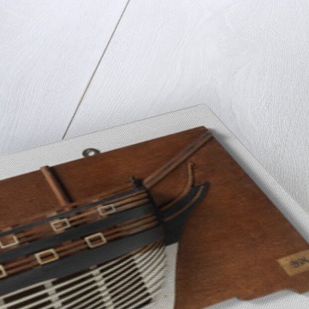 Half Model of a liner of 68 pieces by Anonymous