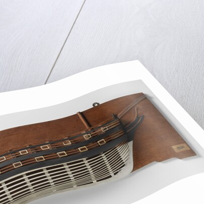 Half Model of a liner of 68 pieces by Anonymous