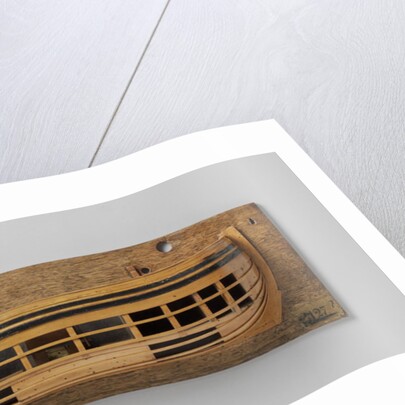 Half Model of a burner by Anonymous