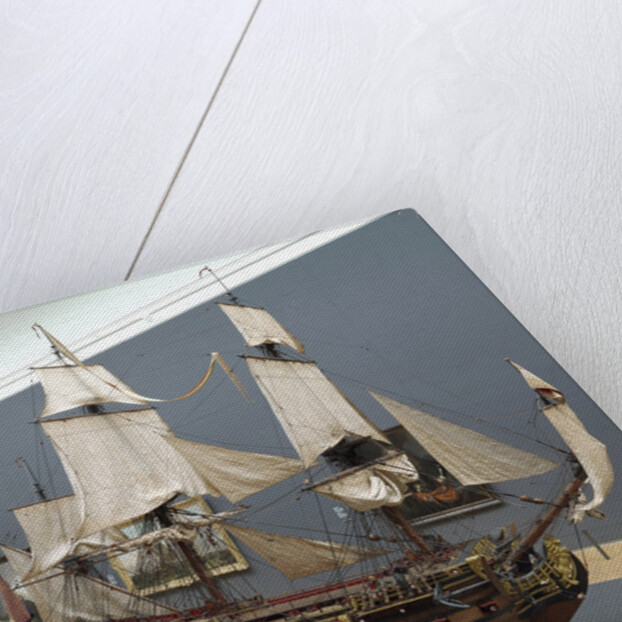 Model of the William Rex, Cornelis Moesman by Adriaen de Vriend