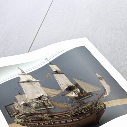 Model of the William Rex, Cornelis Moesman by Adriaen de Vriend