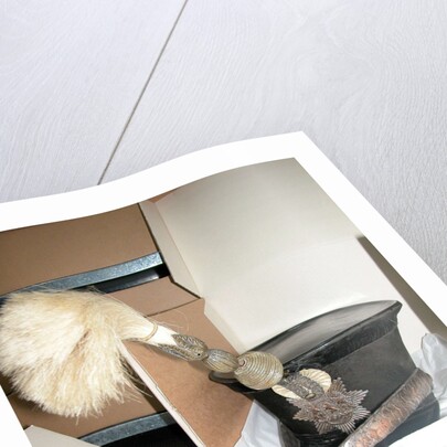 Sjako staff officer of militia. M, 1828, J. W. Kerkhoven by Anonymous