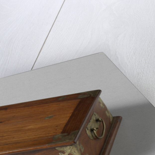 Box containing documents concerning the lodestone of Tsar Peter the Great of Russia by Anonymous