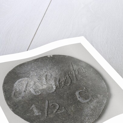 Rijksgestichten Ommerschans and Veenhuizen, home currency beaten by order of the Charity Society worth half cent by Anonymous