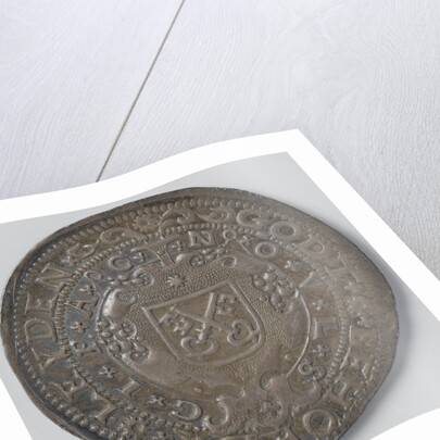 Twenty-eight pence, siege of Leiden, emergency coin made of silver from churches and monasteries by Anonymous
