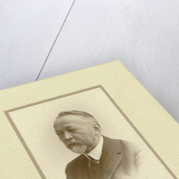 Andries Bonger in middle age, Julius Heinrich Hisgen by Firma F. Hisgen