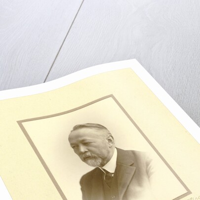Andries Bonger in middle age, Julius Heinrich Hisgen by Firma F. Hisgen