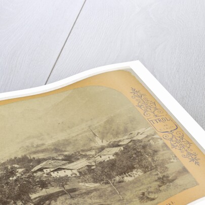 Village de Mieders, Stubaithal, Tyrol Austria by Ernest Lamy