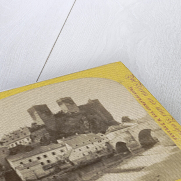 The Chateau the Runkel on the Lahn Germany by William England