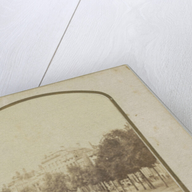 St. Severin Church in Cologne and view of Dentz Germany by Adolphe Braun