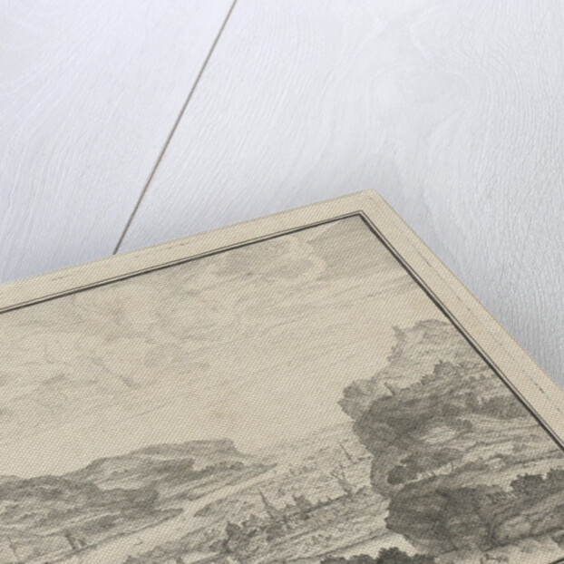 River Landscape with View of a city by Gerard Melder