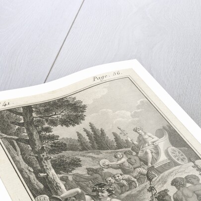 The arrival of Bacchus by Abraham Jacobsz. Hulk