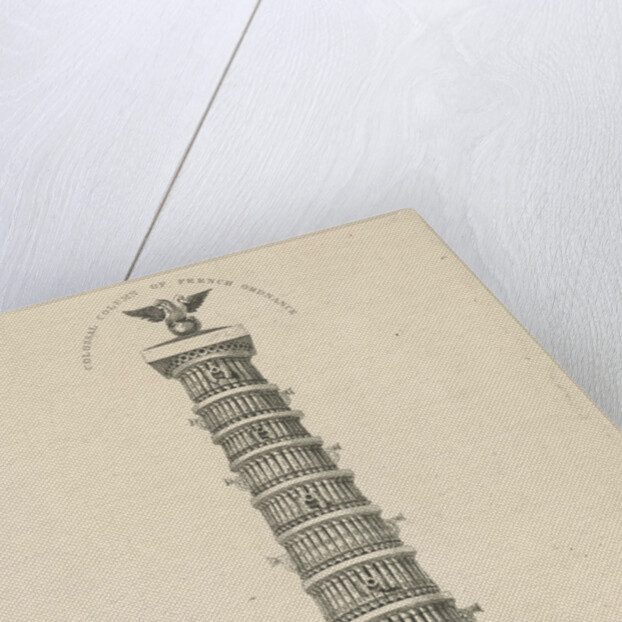 Column in Moscow Russia, Christian Anthony Lotter by François Joseph Weygand