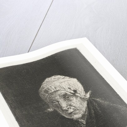 Old woman from Katwijk The Netherlands by Jozef Israëls