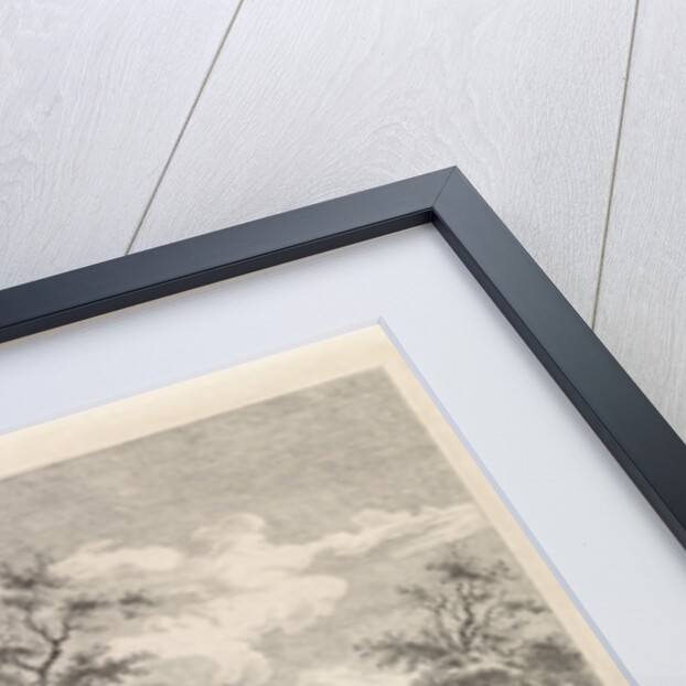 Two boys at a lake by Leendert Overbeek