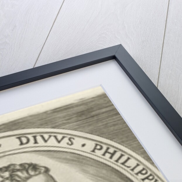 Portrait of King Philip II of Spain, Frans Huys by Hieronymus Cock