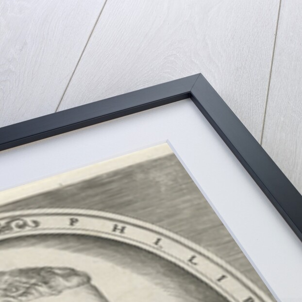 Portrait of Charles V of Habsburg, Frans Huys by Hieronymus Cock