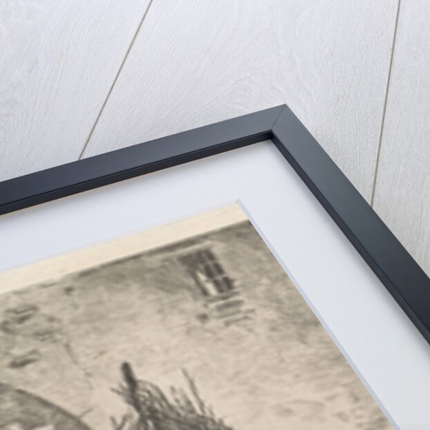 Sedan at a gate by George Jooss