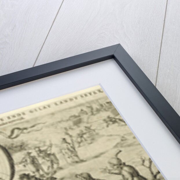 Ice barge, 1600 by Christoffel van Sichem I