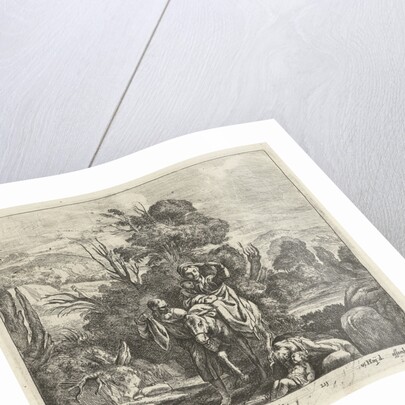 Flight into Egypt by Jan van Ossenbeeck