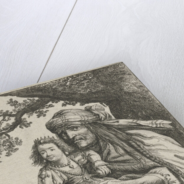 Witch Majombe with Konstance, Pieter Nolpe by Simon de Vlieger