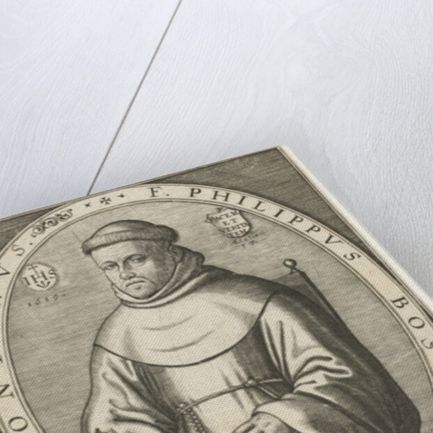 Portrait of Philippe Bosquier at the age of 57 by Martin Baes