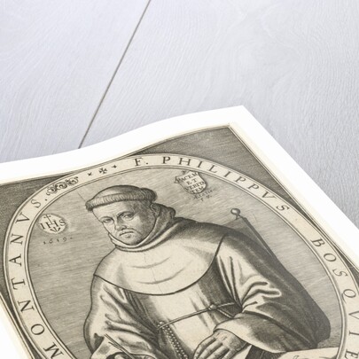 Portrait of Philippe Bosquier at the age of 57 by Martin Baes