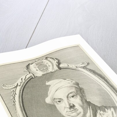 Portrait of P. Born by Cornelis van Noorde