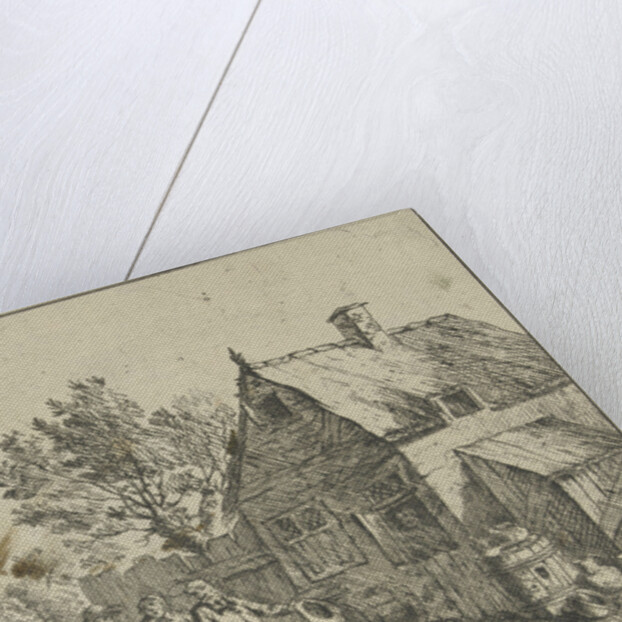 Farm house on the water by Jan Lauwryn Krafft I