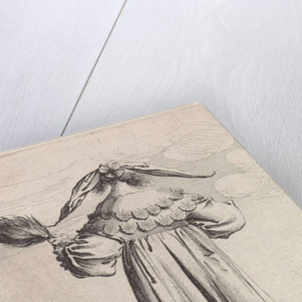 Woman seen from the back by Pieter Nolpe