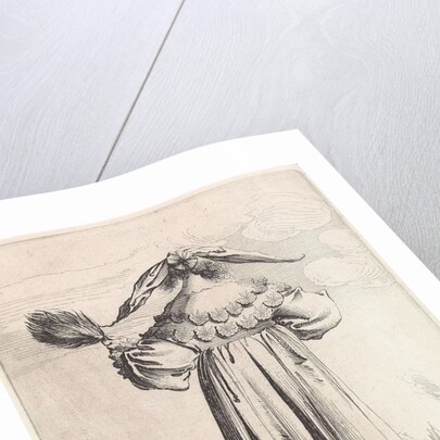 Woman seen from the back by Pieter Nolpe