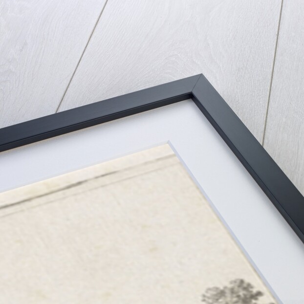 Forest path with figures by Dirk Langendijk