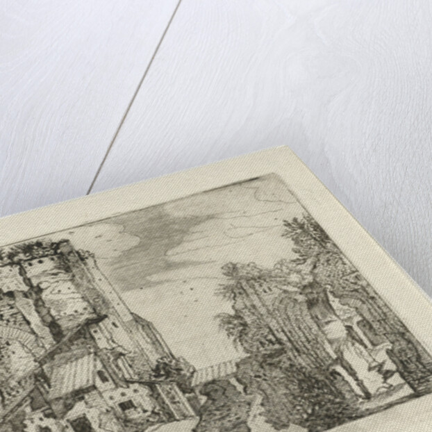 Two ruins, Willem van Nieulandt (II) by Anonymous