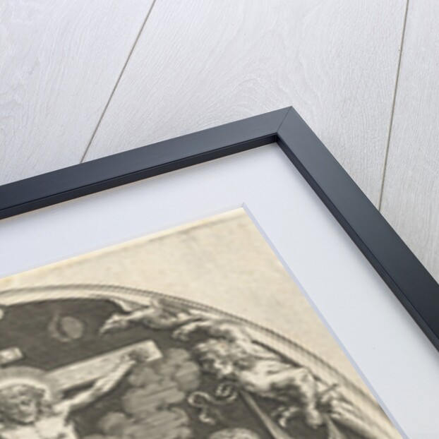 Christ on the cross by Johann Sadeler I