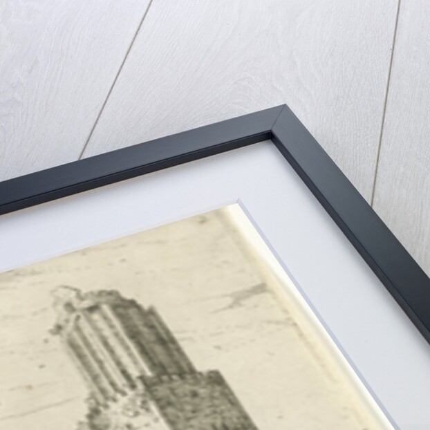 Torre delle Milizie and Pantheon by Willem van Nieulandt II