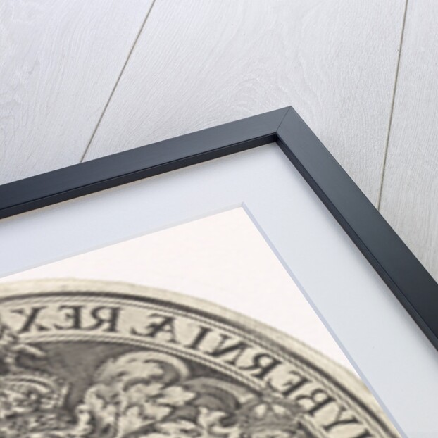 Coat of Arms of England by Simon van de Passe