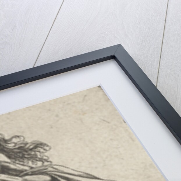 Standing old naked woman by Claes Jansz. Visscher II