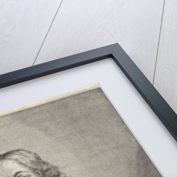 Portrait of architect Jacob Vennekool with a design for the town hall on the Dam Amsterdam by Anonymous