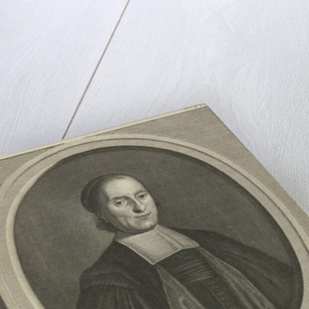 Portrait of the theologian Nicolas Petitpied by Nicolas Pitau II