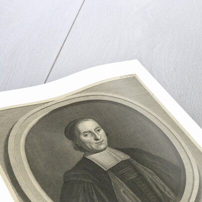 Portrait of the theologian Nicolas Petitpied by Nicolas Pitau II