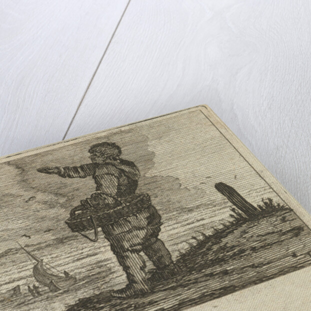 Basket on the arm by Jan Porcellis