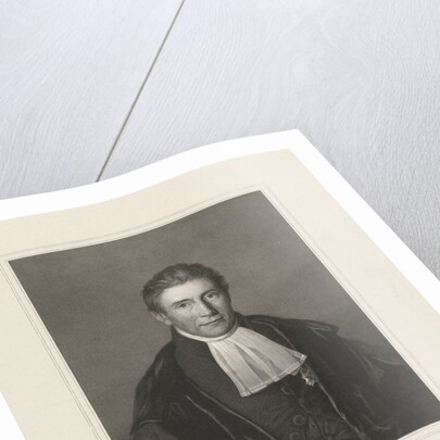 Portrait of Sibrandus Stratingh by Johannes Philippus Lange