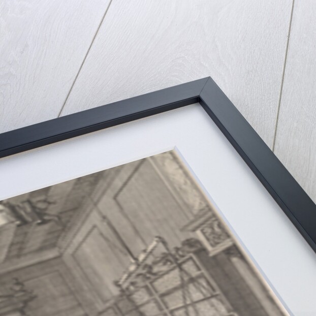 Address Card of Jacob George Roeters and Compagnie Amsterdam by Caspar Luyken