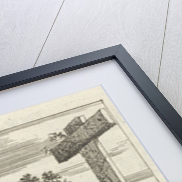 Personified soul for a cross on a hill by Pieter Arentsz II