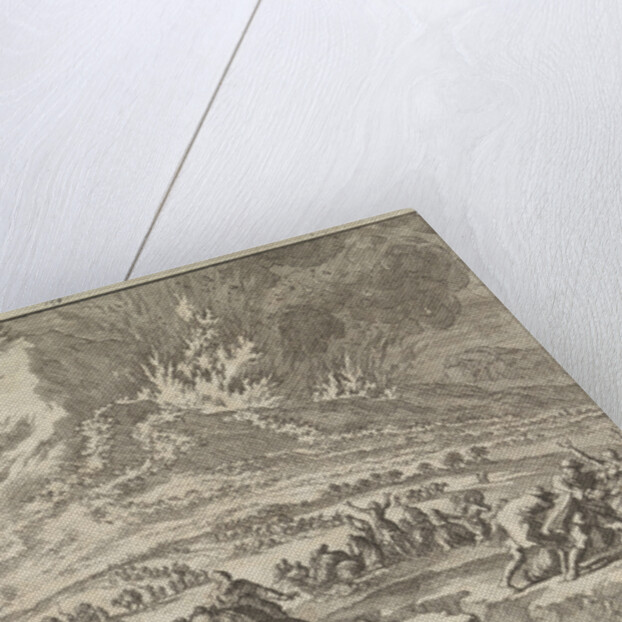 Eruption of Mount Etna, 1669 by Pieter van der Aa I