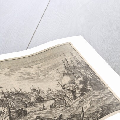 Battle of Solebay, 1672 by Pieter van der Aa I